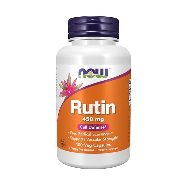 NOW Foods Rutin, 450mg - 100 vcaps