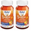 Alvityl - Gommes Vitalité - 8 vitamines et 2 minéraux – Saveurs naturelles de fruit - Dès 4 ans - 60 gommes Lot de 2 
