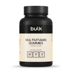 Bulk Gummies Multivitamines, Orange, Gummies bien-être quotidiens, 60 Gummies