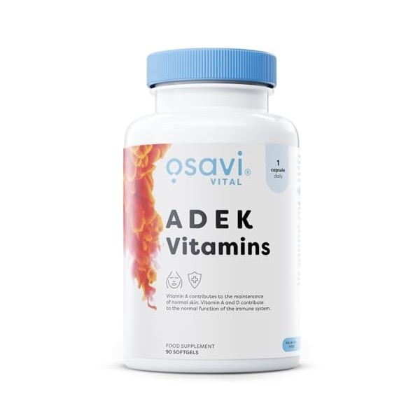 Osavi ADEK Vitamins - 90 softgels