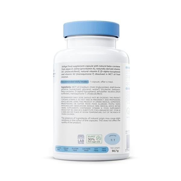 Osavi ADEK Vitamins - 90 softgels