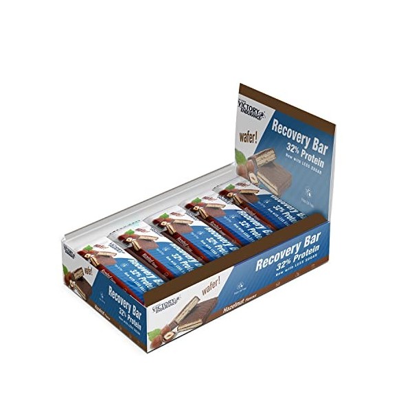 Weider Joe Weider Victory Endurance Recovery Bar, Hazelnut - 12 x 50g Multi-vitamines
