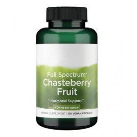 Chastebery Complément alimentaire 400 mg sans OGM, sans gluten, 120 gélules végétaliennes