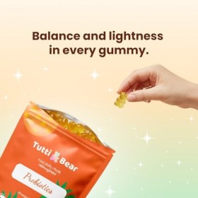 Bonbons probiotiques - 5 milliards CFU - Formule végétalienne et sans gluten - Soutient la santé digestive et léquilibre int