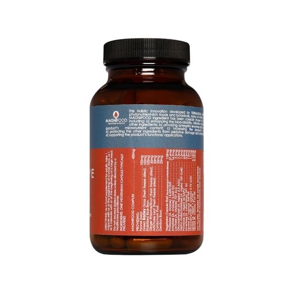 TerranovaDigestive Enzyme Complex Sans gluten, sans OGM 50 capsules végétariennes