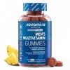 Multivitamines Homme - 60 Multivitamines Gummies - 24 Vitamines et Minéraux - Vitamine C, A, D, Zinc - Soutien Immunitaire, M