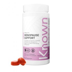 Known Supporto Menopausa Gummies – Gusto Tutti Frutti – Integratore Vegano Multivitaminico Caramelle gommose con Olio di Enot
