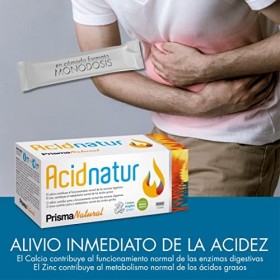 PRISMANATURAL ACIDNATUR 14sticks – complément alimentaire en sachets à diluer, pratique à mélanger avec de l’eau à la maison 