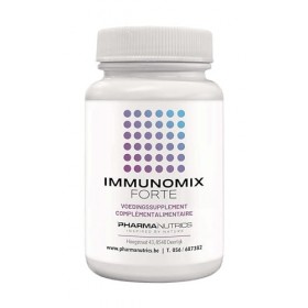 IMMUNOMIX FORTE 30 V-CAPS PHARMANUTRICS//WEERSTAND-IMMUNITEIT//VOEDINGSSUPPLEMENT//MADE IN BELGIUM Multi-vitamines