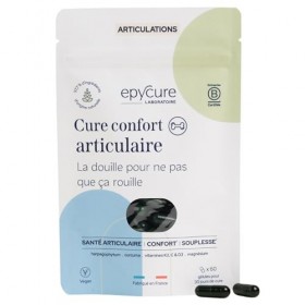 EPYCURE - Cure Confort Articulaire - 100% Naturel - Santé Osseuse et Asborption du Calcium - Flexibilité et Résistance - Harp
