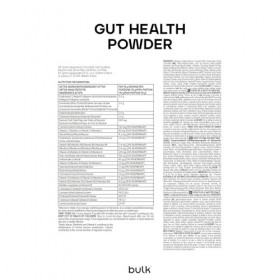 Poudre Santé Intestinale Bulk, Saveur Orange, 450 g, 30 Portions, Collagène, Protéine de Petit-Lait Fermentée, Inuline, L-Glu