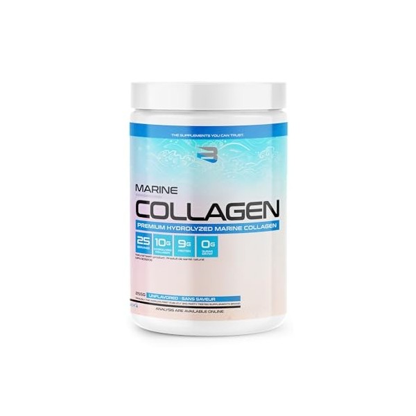 Believe Supplements Hydrolyzed Marine Collagen Unflavored 290 g
