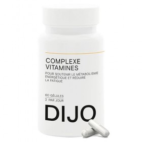 DIJO - Complexe Vitamines - Énergie, Immunité & Vitalité - Zinc, Magnésium, Vitamines A B1 B2 B3 B5 B6 B8 B9 B12 C - Réduit l