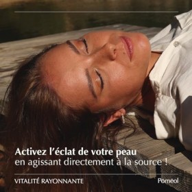 POMÉOL ǀ Complément Alimentaire éclat du teint ǀ Vitalité Rayonnante - Vital Glow ǀ 30 Jours ǀ 60 gélules ǀ Vit B3, B8, C, E,