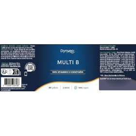 Complexe Vitamines B - Vitalité, Immunité, Peau et Cerveau - 8 Vitamines B Essentielles & 2 Cofacteurs Bioactifs - Biodisponi