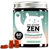 Zen Soyons Zen – Gummies avec 85mg dAshwagandha – Stress et Détente – Complexe B avec vitamines B12, B1, B2 et B6, L-théanin ...