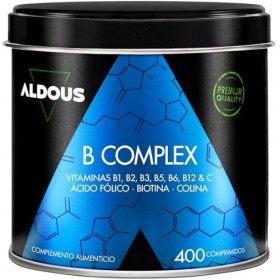 Vitamine B Complex + Vitamine C - 400 comprimés pour plus dun an - Multivitamines - Complexe Vitamine B avec Vitamine B12, B