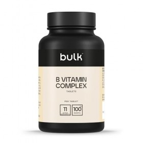 Bulk Comprimés de complexe de vitamines B, paquet de 180, lemballage peut varier