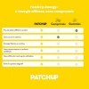 PatchUp Energy - Coup de Boost, Patch Énergétique, Complexe de Vitamines B, Diffusion 8h, Pour Énergie Physique et Mentale