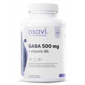 Osavi GABA 500mg + Vitamin B6-120 vcaps