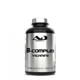 B-complex 90 caps | vitamine b-complex | sans gluten | sans lactose | haute absorption | B12 | B9 | système immunitaire