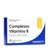 YAMAMOTO RESEARCH Complesso Vitamina B 60 Comprimés, Complexe de Vitamines du Groupe B avec Choline et Inositol Complexe de V...