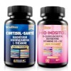 WindBoss 60 + 90 capsules Ensemble de capsules Myo-inositol et de cortisol, naturel, sans additifs et végétalien