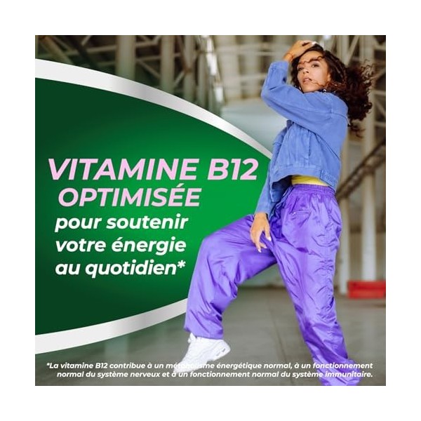 Berocca Expert Vitamine B12 Méthylcobalamine 1000 µg – Énergie, Réduction de la Fatigue, Système Nerveux et Immunitaire – Ada