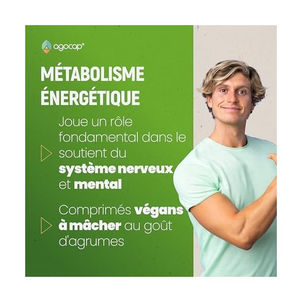Vitamina B12,1000µg. B12 Vitamine 160 Comprimés - Soutient le Système Nerveux. Vitamine B12 Adulte, Énergie, Immunité, Métabo