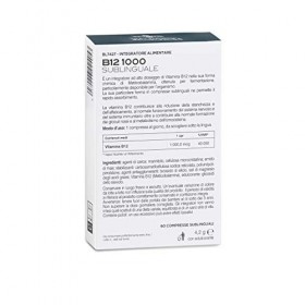 Bios Line Principium B12 1000 Integratore Alimentare, 60 Compresse Sublinguali