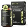 serotalin® GENIUS BRAIN Capsules | Avec + CDP Choline +L-Tyrosine +Vitamine B6 + Vitamine B12 | 60 gélules végétaliennes