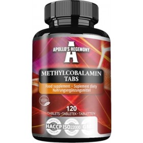 Méthylcobalamine B12 100 mcg - 120 comprimés végétaliens | 480 portions - Métabolisme énergétique et soutien immunitaire - pa