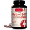 Méthyle B-12 végétalien 5 000 mcg, force maximale, cerise, à mâcher, 60 comprimés