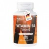 Vitamine B2 250mg - 365 comprimés de 250mg chacun - Riboflavine - Hautement dosé - 100% végétalien - Fabrication allemande et