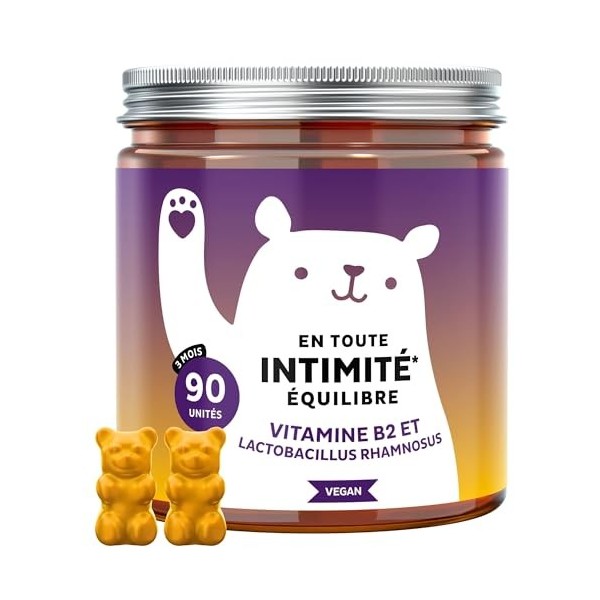 En Toute Intimité - Equilibre - Bien-être intime - avec Vitamine B2 riboflavine et Vitamine C - 30 pièces 1 mois - Multiv Vit...