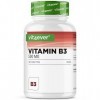 Vitamine B3 Niacine - 500 mg - 365 Comprimés - Nicotinamide Haute Dose - Flushfree - Sans Additifs Indésirables - Vegan