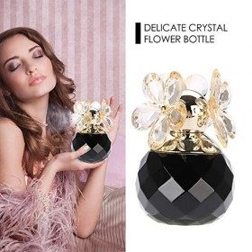 Parfum de longue durée pour femme 60 ml Eau de Parfum, parfum doux portable avec 3 choix de fleurs, notes fruitées et florale