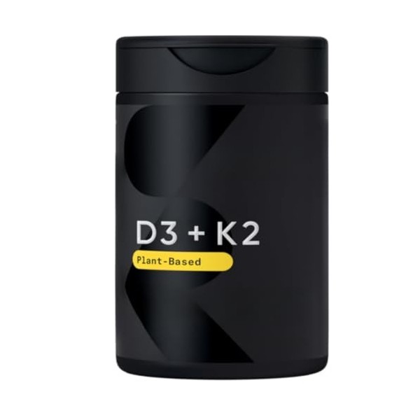 Vitamine D3+K2 : favorisent une absorption efficace du calcium, améliorent la densité osseuse et soutiennent la santé immunit