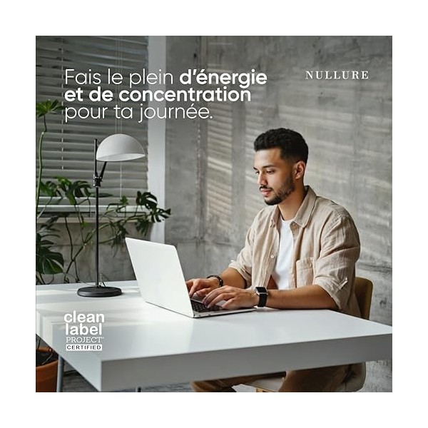 Nullure Nicotinamide Riboside NR 300mg | Sans stéarate de magnésium et sans additifs | Précurseur de la NAD+ | 300mg Testé V...