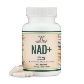 NAD Supplement 500mg of 95% Pure NAD+ Per Serving, 30 Day Supply NAD Booster Similar to Nicotinamide Riboside Third Party Vi...