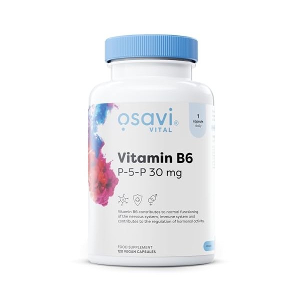 Osavi Vitamin B6 - P-5-P, 30mg - 120 vegan caps