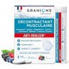 GRANIONS DECONTRACTANT MUSCULAIRE - Magnesium, Vitamine B6, Vitamine B12, Selenium, Conyze du Canada - Réduit les crampes et 