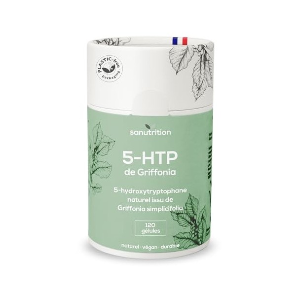 5-HTP 50 | 120 gélules végétaliennes | booster lhumeur | à partir dextrait de Griffonia 20 % 5-hydroxytryptophane | Forma