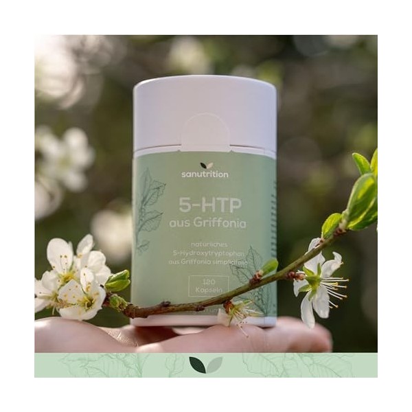 5-HTP 50 | 120 gélules végétaliennes | booster lhumeur | à partir dextrait de Griffonia 20 % 5-hydroxytryptophane | Forma