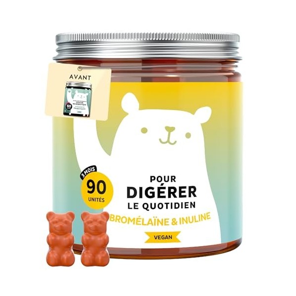 Un milliard de bienfaits Souche Microbiotique - Confort Intestinal - Vitamine B6 & Probiotiques - Sans Sucres Ajoutés, Vegan ...