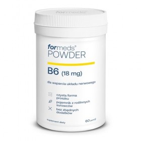 ForMeds - Poudre de vitamine B6 - 18 mg par portion - Pour soutenir le système nerveux - 60 portions