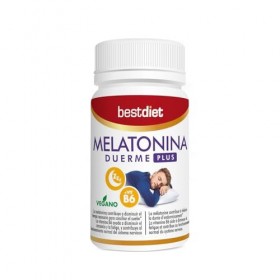 Bestdiet - Melatonine à croquer, vitamine B6 pour favoriser le sommeil profond et le fonctionnement du système nerveux, compr
