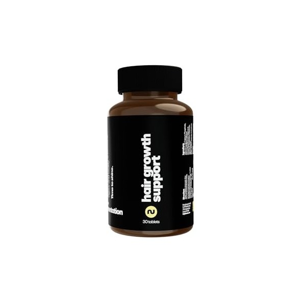 Numan Complément de soutien de croissance des cheveux - Traitement de la perte de cheveux pour homme et femme - Vitamine A, C