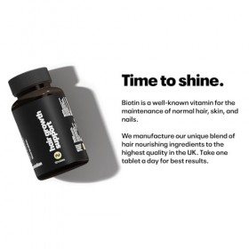 Numan Complément de soutien de croissance des cheveux - Traitement de la perte de cheveux pour homme et femme - Vitamine A, C