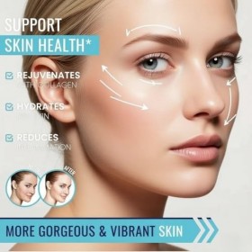 Gummies aux peptides de biotine et de collagène – Support pour cheveux, peau et ongles | Convient aux hommes et aux femmes